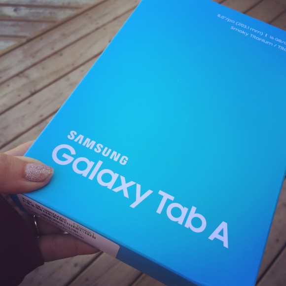 The Samsung Galaxy Tab A