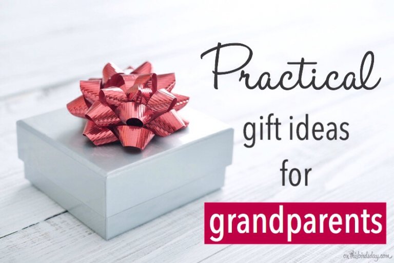 Practical gift ideas for grandparents