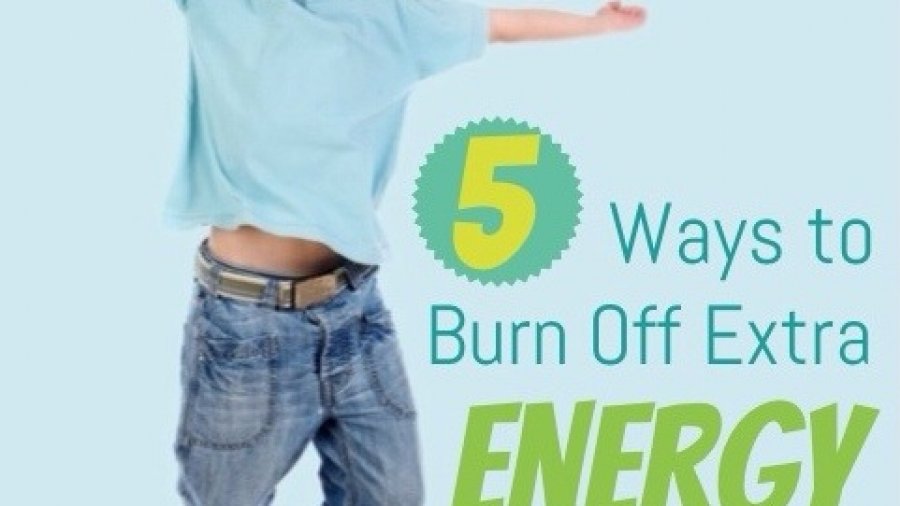 Energetic boy for post on ways to burn off kids extra energy