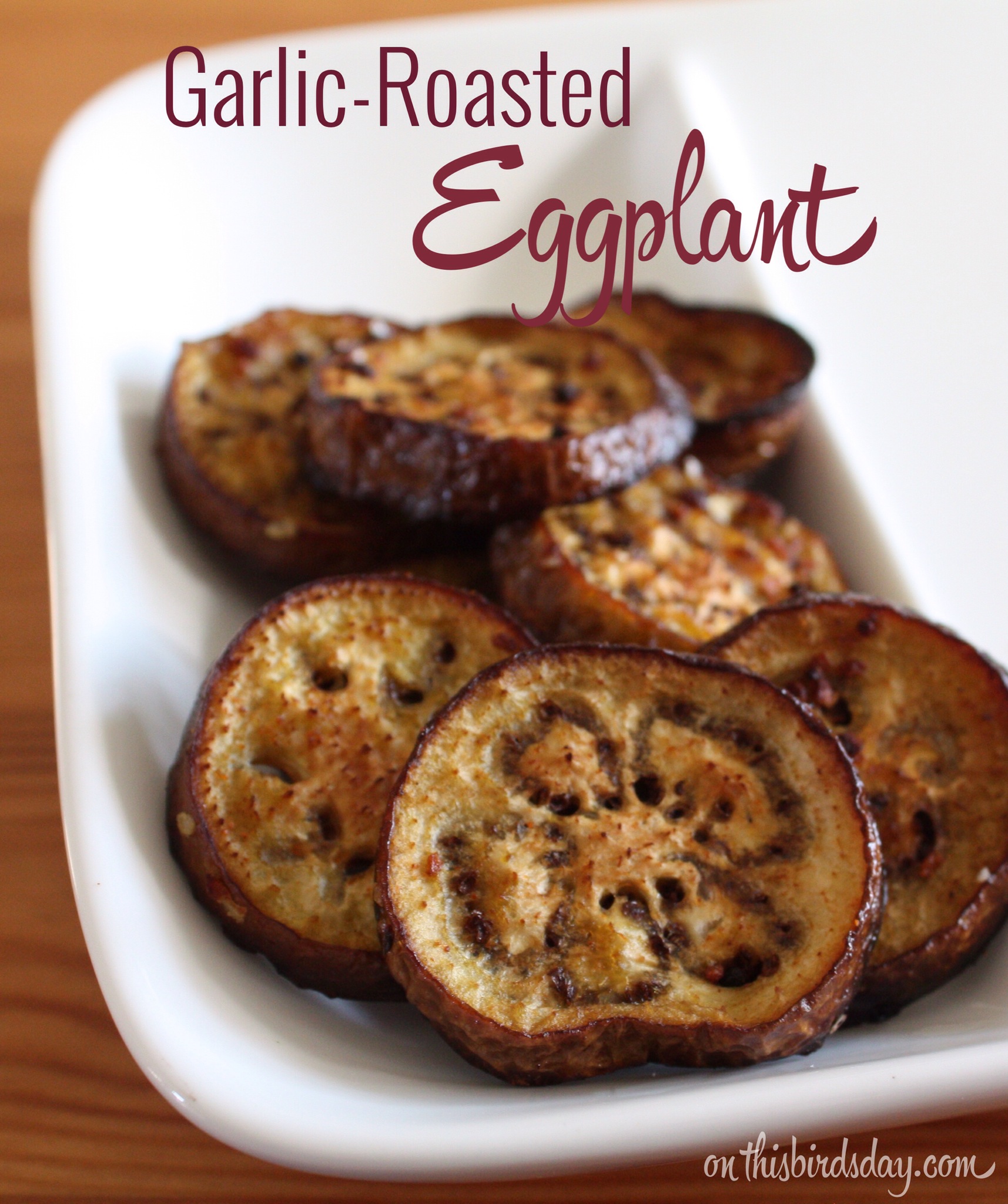 Garlic-roasted Eggplant Recipe
