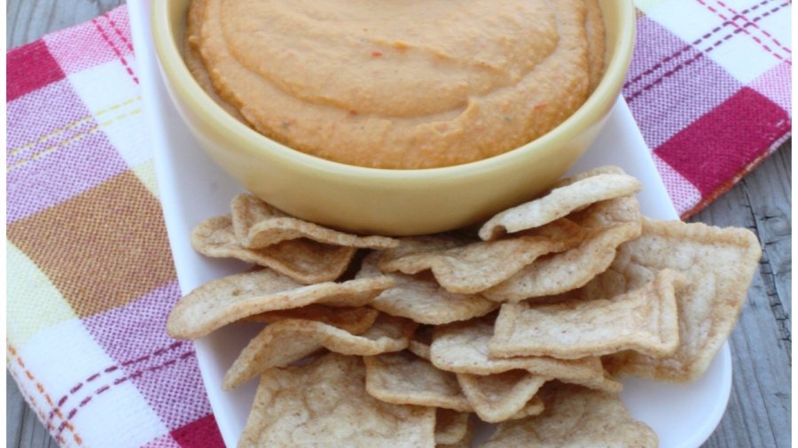 Red Pepper and Carrot Hummus Recipe
