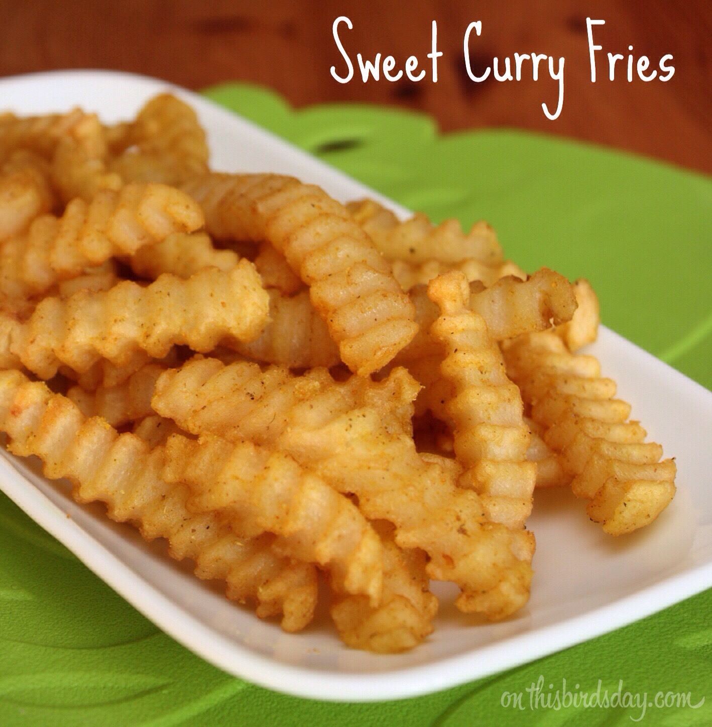 Sweet Curry Fries Recipe