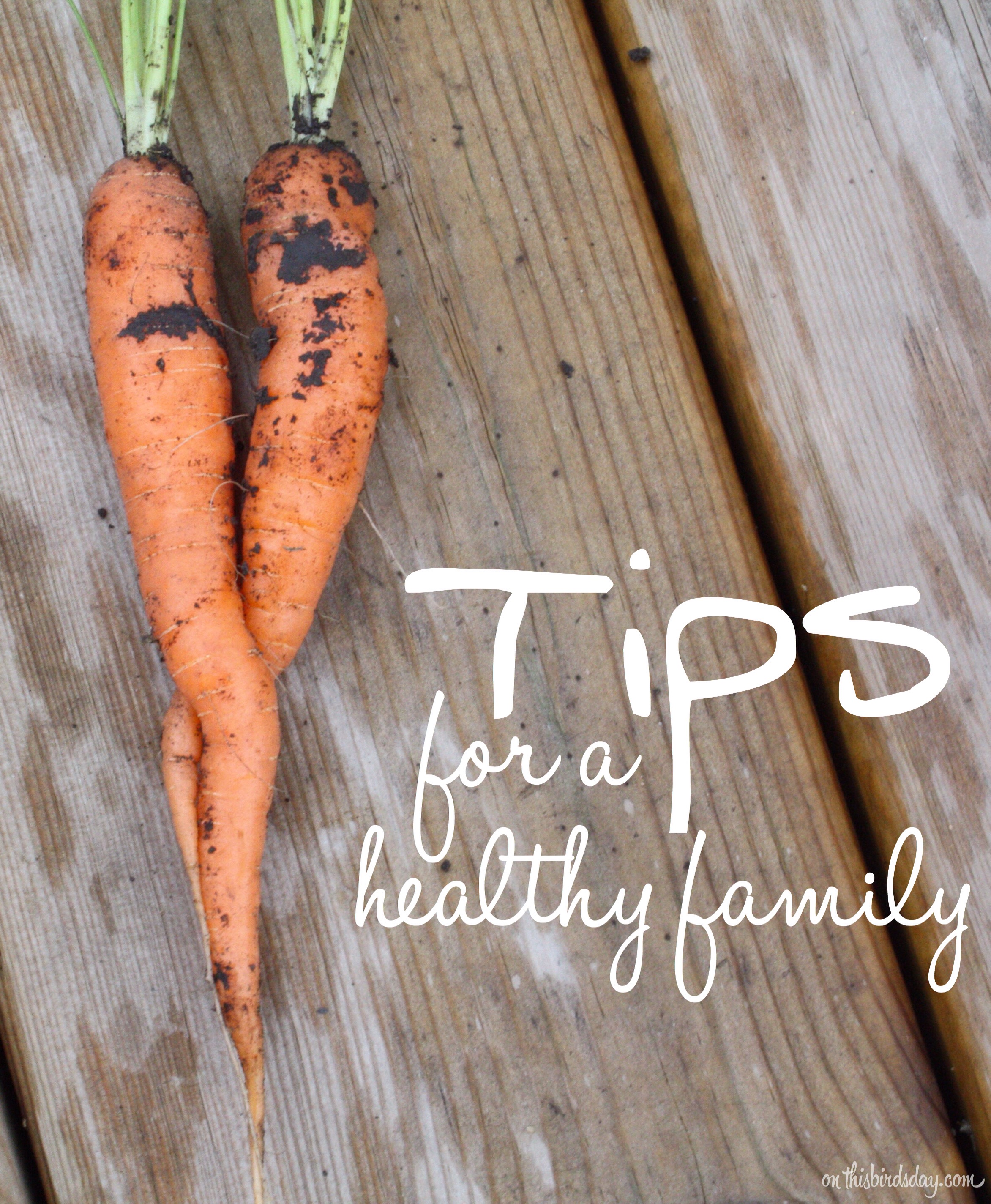 Top tips for a healthy family