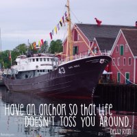 "Have an anchor so that life doesn't toss you around." Debby Ryan Photo copyright Sheri Landry